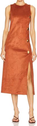 Alexis Kalita Midi Dress In Auburn