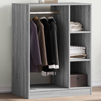 vidaXL Armario De Madera De Ingenier&iacute;a Gris Sonoma 77x48x102 Cm Vidaxl Gris