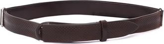 Orciani Textured Riem - Heren - Riemen - Bruin - ONE Size - Leer - Accessoires