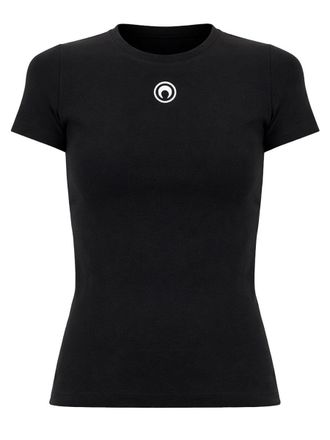 Marine Serre Moon Centered Crescent T-Shirt