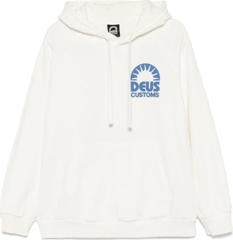 Deus Heren, Sweatshirts & Hoodies, Beige, Maat: XL Katoen