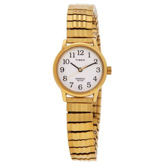 Timex Easy Reader Quartz White Dial Ladies Watch TW2V06000