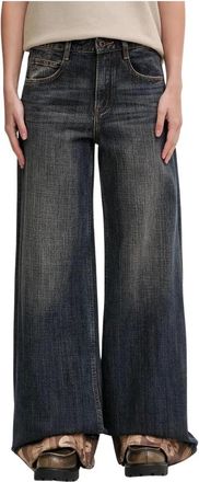 Miss Sixty Wide Jeans - Dames - Loose Fit Jeans - Blauw - W29 - Katoen - Jeans