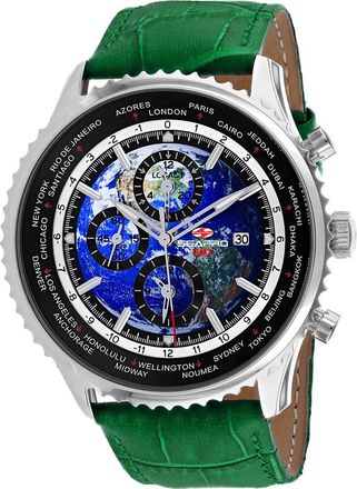 Seapro Mens Blue dial Watch