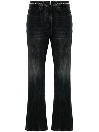 Givenchy Womens Cotton Pants - Black - Size 25 (Waist)