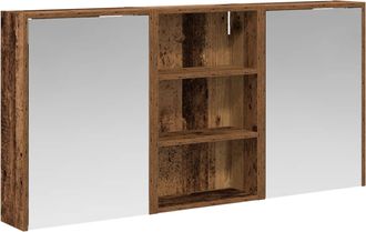 vidaXL Juego De Muebles De Ba&ntilde;o 3 Uds. 126 X 16 X 62.5 Cm Vidaxl