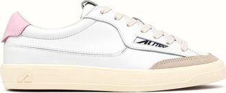 Autry Pink Windscape Leather Sneakers