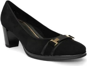 Ara Ophelia Buckle Pump in Black at Nordstrom, Size 10.5
