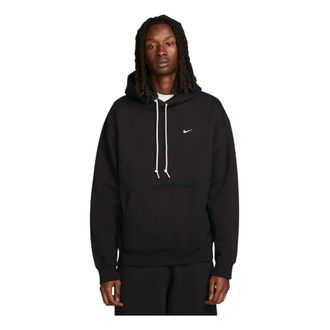 Nike Solo Swoosh Fleece Pullover Hoodie - Heren - Sport - Zwart - Maat: XL Fleece