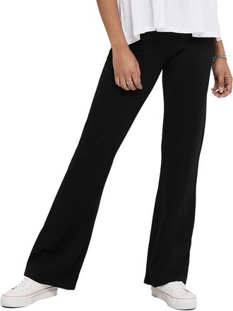 Jacqueline de Yong Womens JDYPRETTY Flare Trousers JRS NOOS Trousers, Black, XL/34