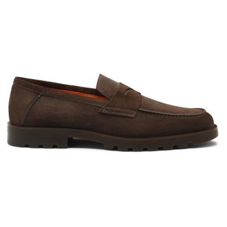 Santoni Rock Loafers - Shoes - Hombre - Marr&oacute;n - 44 1/2 EU