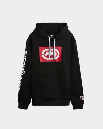 Ecko Iconic Logo Hoodie in Black at Nordstrom, Size Medium