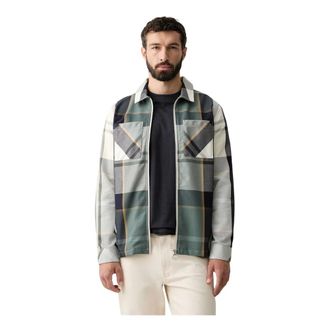 Barbour Jassen, Heren, Veelkleurig, M, Katoen, Ettrick Checked Overshirt