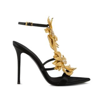 Giuseppe Zanotti Incanto Sandal 105 - Dames - Schoenen - Geel - Maat: 37 EU Zijde