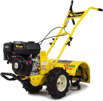 Vigor Motocoltivatore a scoppio semovente sandrigarden sg-mc 65 con fresa in acciaio e larghezza taglio 50 cm, 212 cc