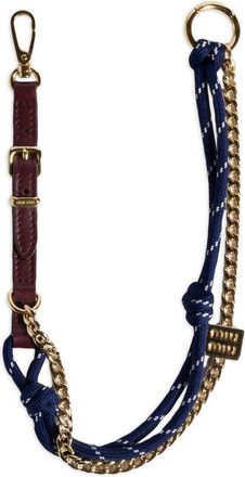 Miu Miu Logo-detail Keyring