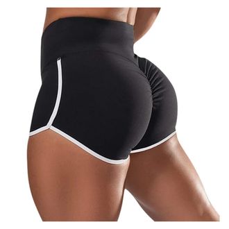 Generic Gym Shorts for Women, Tights Women Leggings, Hot Yoga Womens, Scrunch Bum Leggings Black