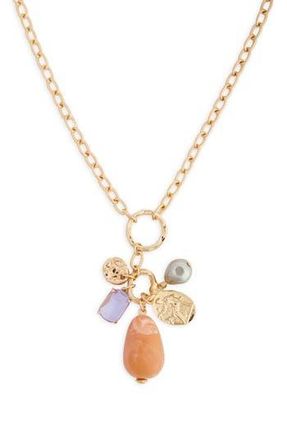 Saachi Charm Pendant Necklace in Gold at Nordstrom Rack