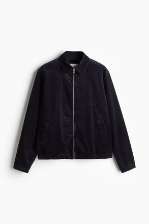 H&M Jacke in Regular Fit - Marineblau