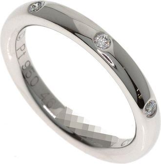 Van Cleef & Arpels Platinum 950 Band Ring (Pre-Owned)