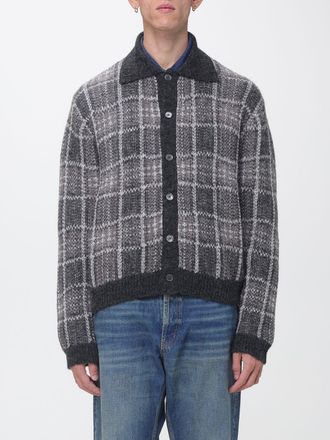 Our Legacy Cardigan stile polo in misto alpaca e lana con motivo tartan