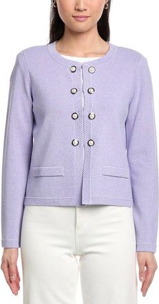 St. John Framed Boxy Jacket