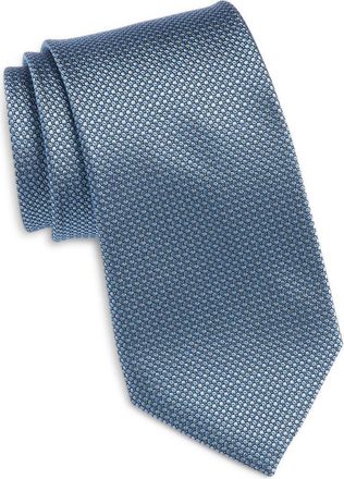 Nordstrom Geometric Silk Tie in Light Blue at Nordstrom