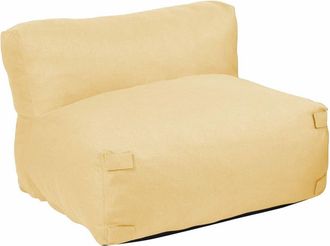 Oviala Sillón sofá modular amarillo claro
