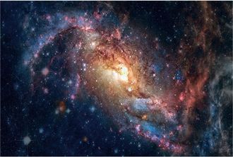 Schubiger M&ouml;bel Digitaldruck auf Glas Explosion im All