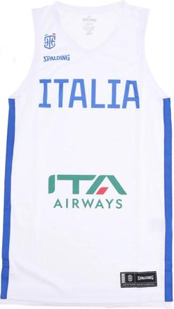 Spalding Official Jersey 22 - Heren - Fitness - Wit - M - Polyester - Fitness