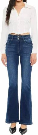 Kancan Penelope Petite Jeans In Medium Wash