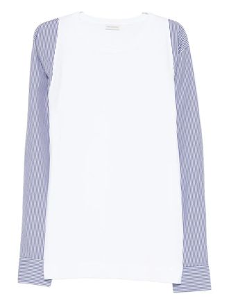 Dries Van Noten DRIES VAN NETEN HESTON 2603 M.K.ls. T -Shirt wei&szlig;