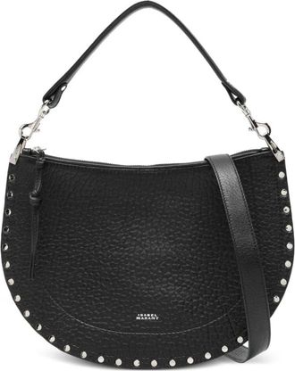 Isabel Marant Tassen, Dames, Zwart, ONE Size, Leer, Oskan Soft Zipped Bag