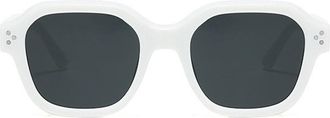 Generic Mens Outdoor Sports Vacation Sunglasses(White)