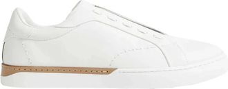 Fendi Slippers - Heren - Sneakers - Wit - 41 1/2 EU - Schoenen
