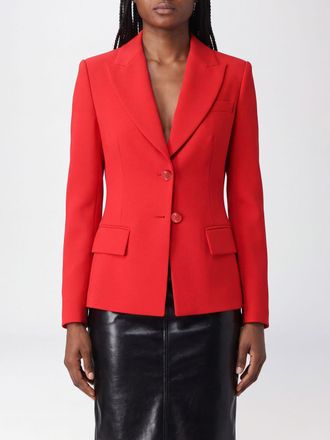 Elisabetta Franchi Blazer corto slim fit monopetto con rever a lancia
