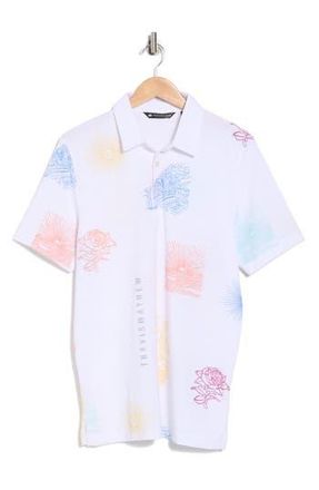 Travis Mathew Passport Polo in White at Nordstrom Rack, Size Xx-Large
