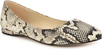 Nine West Speakup Ballet Flat in Light Natural at Nordstrom, Size 9