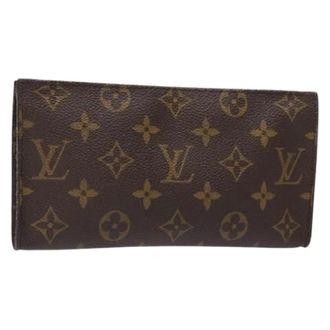 Louis Vuitton Pre-owned Canvas Pouch - Dames - Pre-owned - Bruin - Maat: ONE Size
