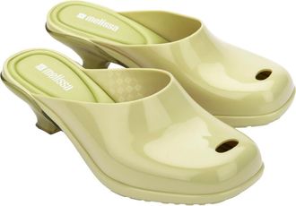 Melissa Gaia Mule in Green at Nordstrom, Size 10