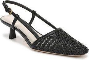 Franco Sarto Radia Kitten Heel Pump in Black at Nordstrom Rack, Size 6.5