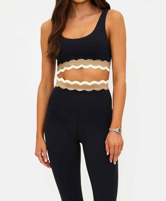 Beach Riot Marin Top In Mystic Colorblock