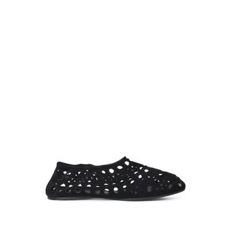 Alaia Slippers Vienne In Velvet Calfskin