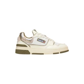 Autry White Leather Trainers Retro Style