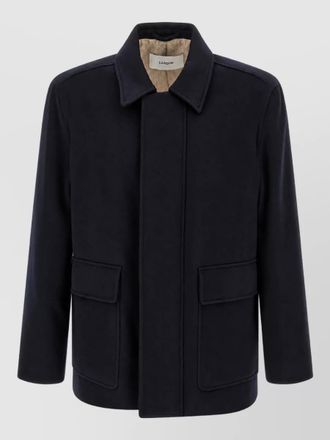 Lardini cashmere single-breasted coat
