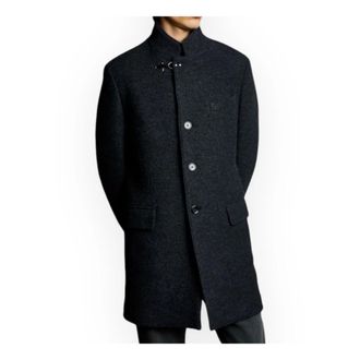 Fay New Duty Coat - - Coats - Uomo - Grigio - M