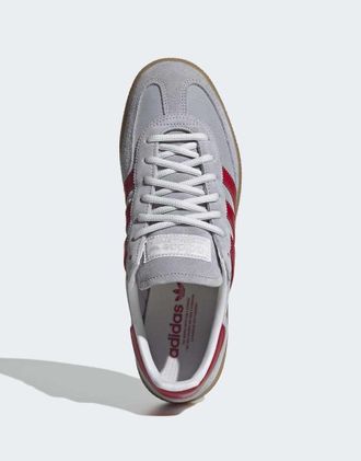 adidas Originals Handball Spezial - Sneakers argento e rosse