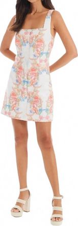 Allison Renee Mini Dress In Floral Arches