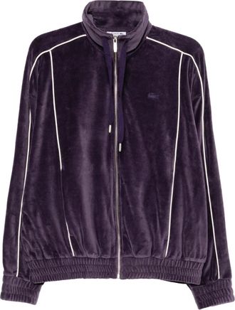 Lacoste Fluwelen jack - Paars