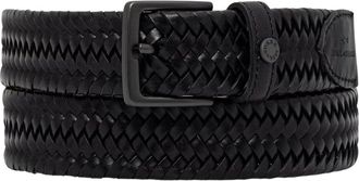 Paul & Shark Leren Riem - Heren - Riemen - Zwart - 105 CM - Leer - Accessoires